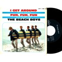 THE BEACH BOYS - FRENSH 45RPM - I GET AROUD, FUN FUN FUN + 2 ORIGINALE VERSION 