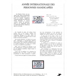 ANNEE INTERNATIONALE DES PERSONNES HANDICAPEES